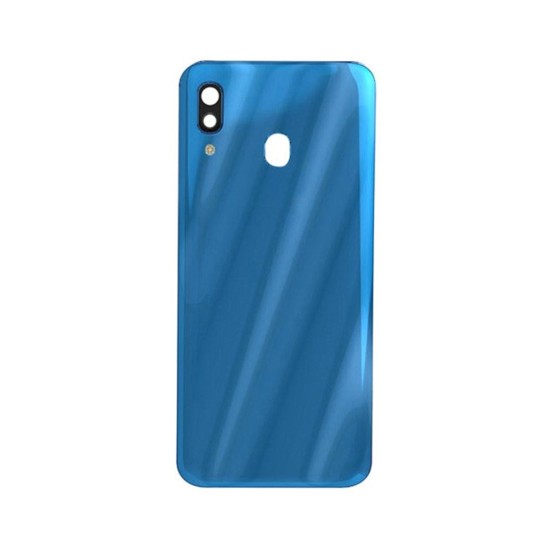 BACK COVER WITH LENS SAMSUNG GALAXY A30/A305 BLUE